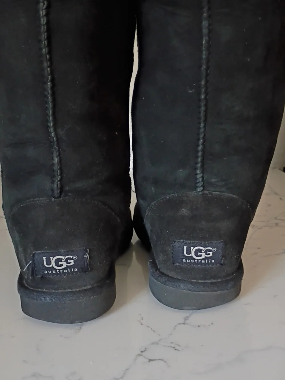 UGG Black Classic Tall Suede Winter Boots  Women's